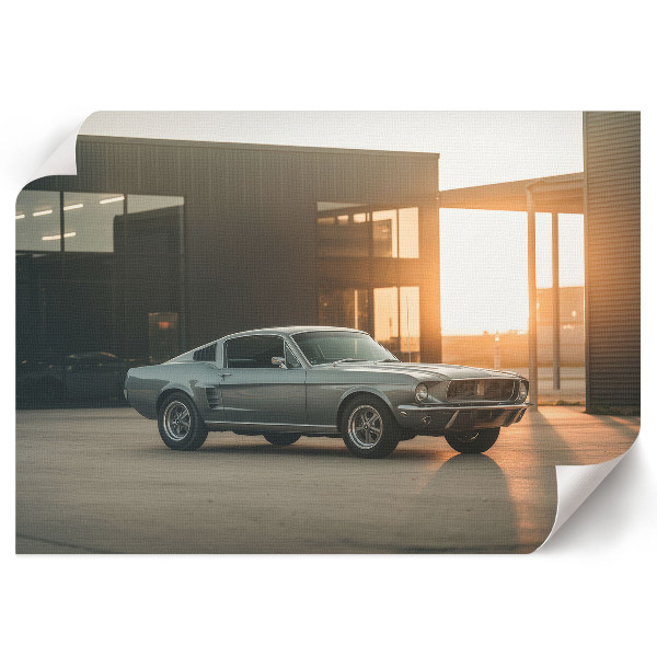 Poster druck Retro-Auto
