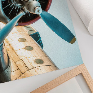 Plakat Flugzeugdetails