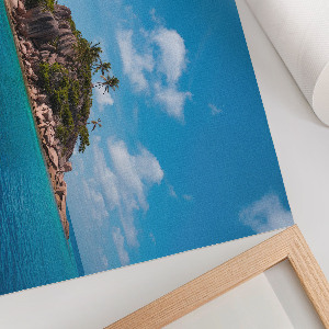 Poster druck Exotische Oase