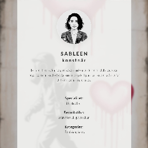 Poster Kind und Hund