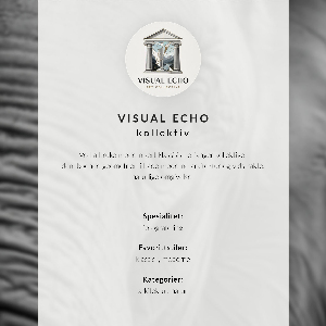 Wandposter Herbstliche Straßenbahn