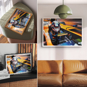 Poster bilder Rennwagen