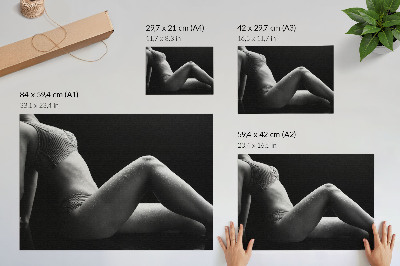 Posterdruck „Sinnliche Eleganz“