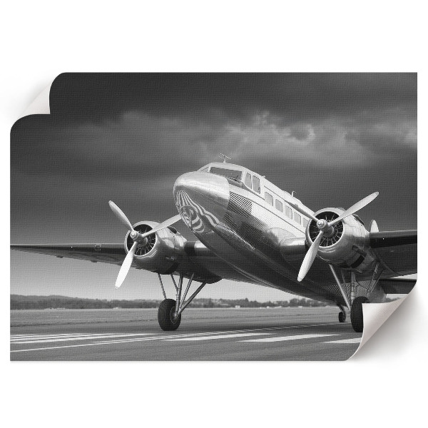 Poster druck Klassisches Flugzeug