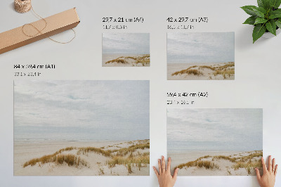 Plakat „Ruhe am Strand