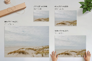 Plakat Ruhe am Strand