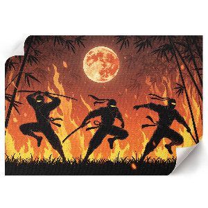 Poster druck Nacht-Ninjas