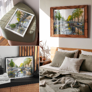 Wandposter Urbaner Charme