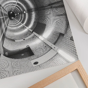 Poster druck Moderner Tunnel