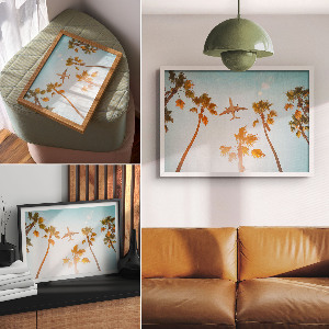 Wandposter Exotische Reisen