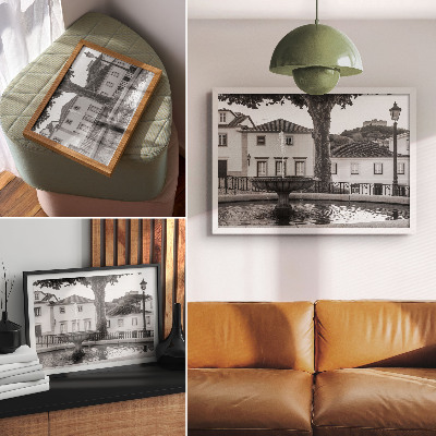 Poster mit Motiv 'Stadtfrieden'