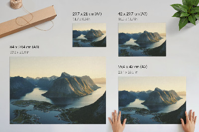 Poster mit Motiv 