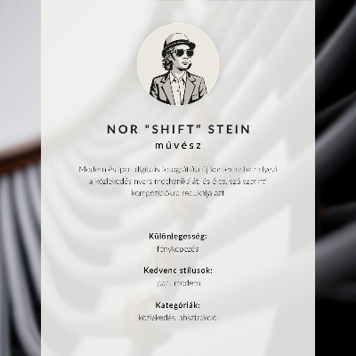 Poster mit detaillierten Abbildungen von Flugzeugen