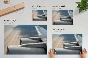 Poster bilder Flugzeugdetails