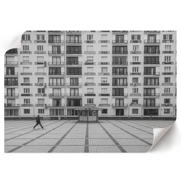 Wandposter Stadtansicht