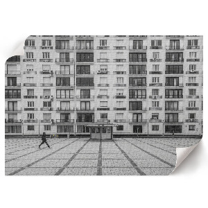 Wandposter Stadtansicht