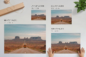 Plakat Autobahnfahrt