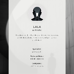 Poster druck Straßenszene