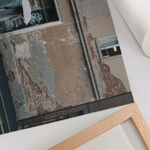 Poster druck Straßenszene