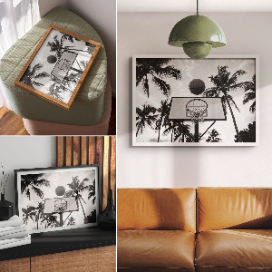 Wandposter Sportbegeisterung