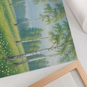 Poster bilder Idyllische Landschaft