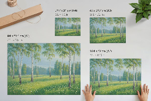 Poster bilder Idyllische Landschaft