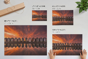 Poster Westliche Ferienhäuser