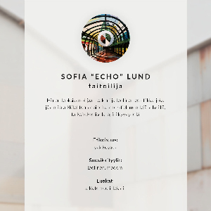 Wandposter Starke Botschaft