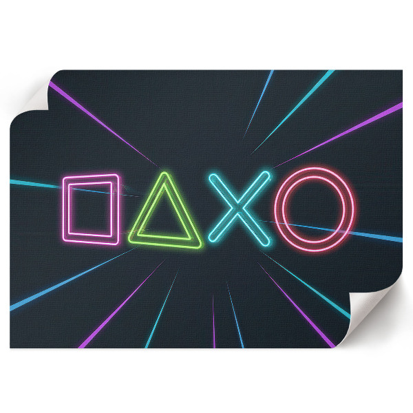 Wandposter Spielanzeigen