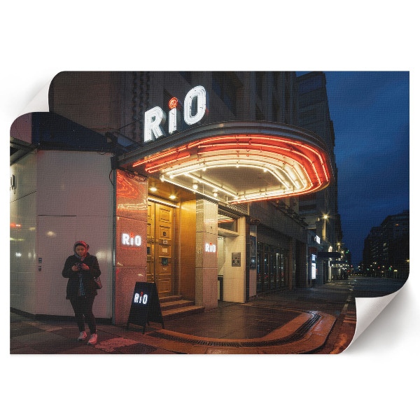 Plakat Kino in Rio