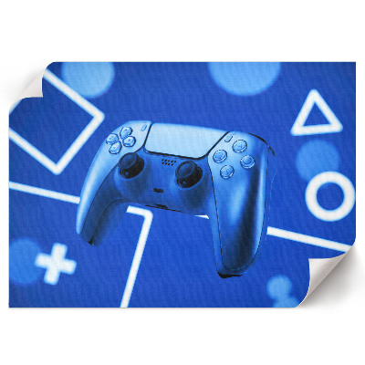Poster mit Motiv eines Gamecontrollers
