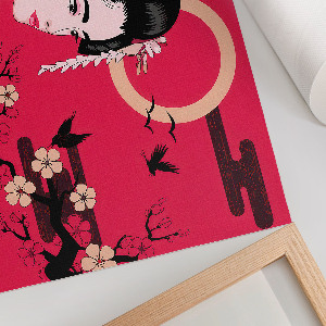 Poster Orientalische Frau