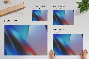 Poster bilder Farben der Abstraktion