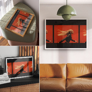 Plakat Bewegung und Energie