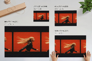 Plakat Bewegung und Energie