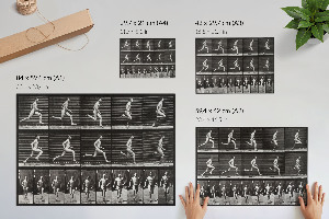 Poster bilder Tierische Fortbewegung