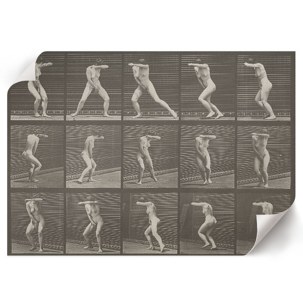 Poster Umdrehen und fliehen