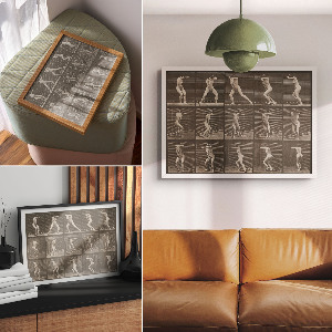 Poster Umdrehen und fliehen