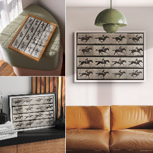 Poster druck Galoppierendes Pferd