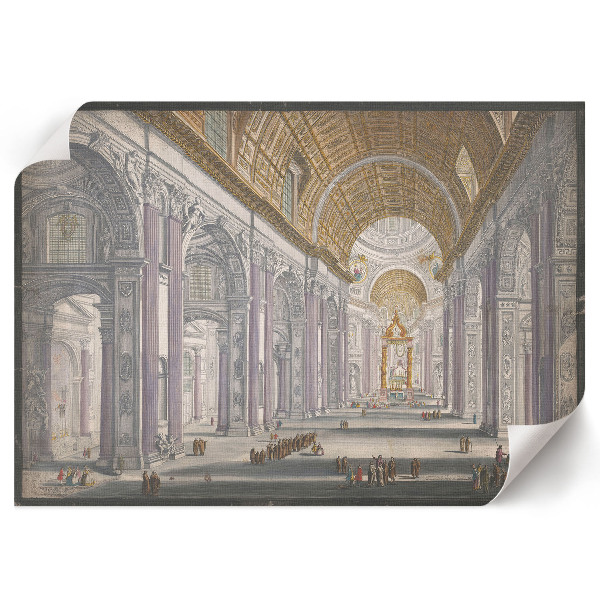 Plakat Innenteil der Basilika