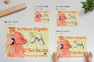 Wandposter Der Fotograf Sescau