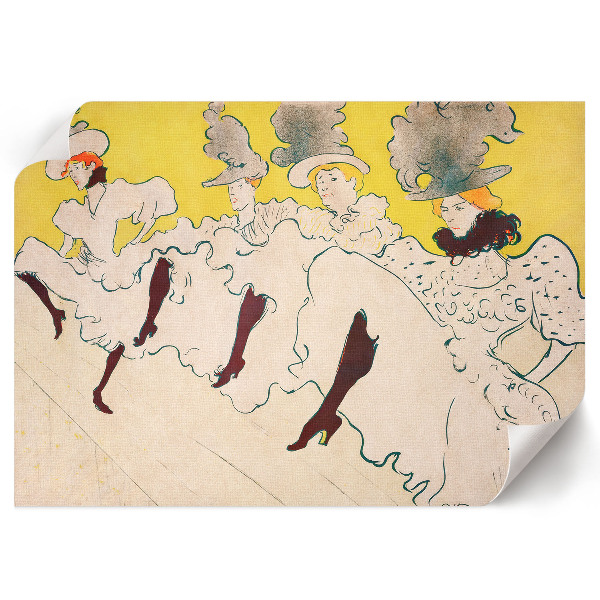 Poster mit Druck „Mademoiselles Truppe”