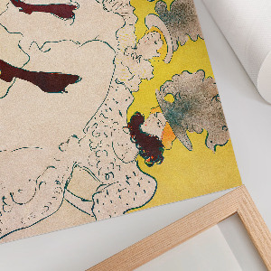 Poster druck Mademoiselles Truppe