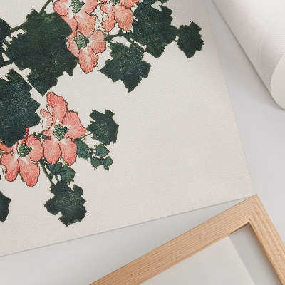 Poster mit Motiv roter Rosen