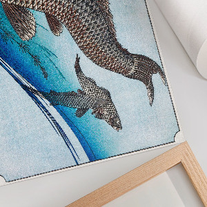 Plakat Karpfen und Karauschen