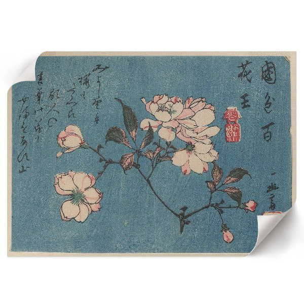 Poster druck Holzschnitt