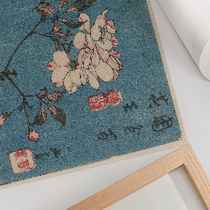 Poster druck Holzschnitt