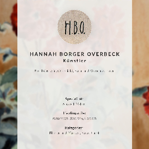 Poster Vase mit Blumen