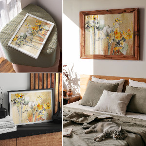 Plakat Orangenblüten