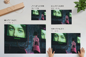 Poster bilder Futuristische Technologie